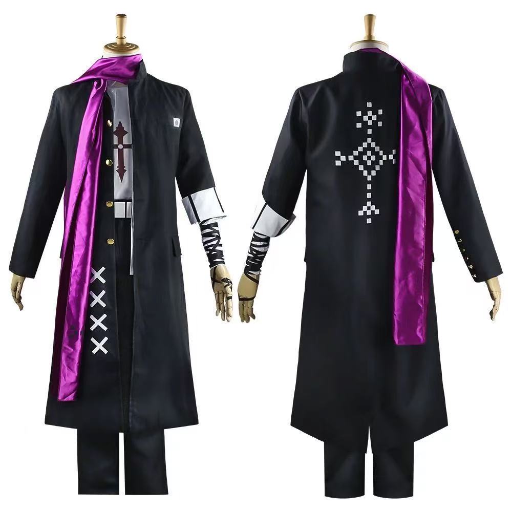 Anime Cosplay To Buy - อะนิเมะดันกันรอนปา ลาก่อนความสิ้นหวัง กันดั้ม ทานากะคอสเพลย์เครื่องแต่งกายชายหญิงเสื้อแจ็คเก็ตชุดเครื่องแบบ SARF ชุดฮาโลวีนคาร์นิวัลสูท
