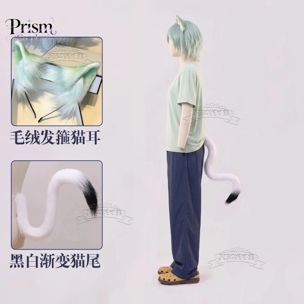 Anime Cosplay Outfit Girl - ชุดคอสเพลย์ Yani Neko Satou Yaniko สำหรับผู้หญิง
