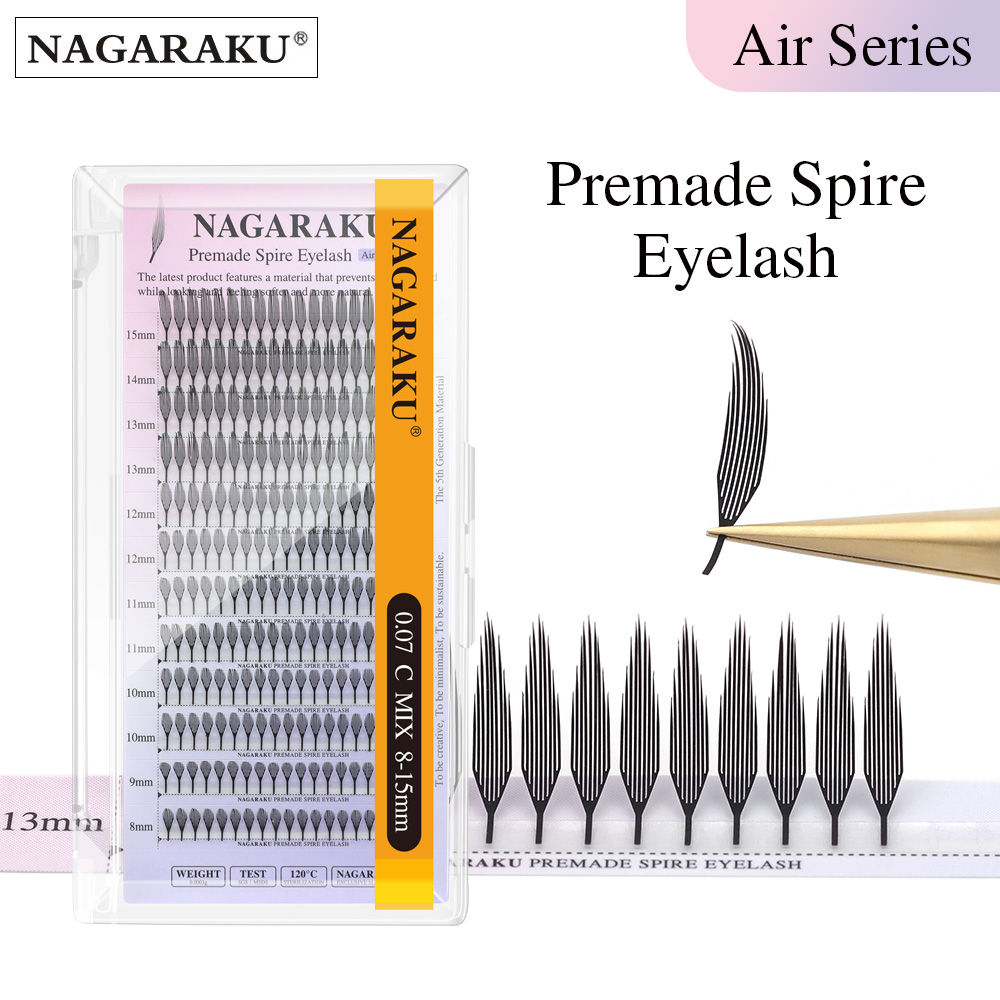 Anime Cosplay Lashes - NAGARAKU Premade Spire Eyelash อะนิเมะ Effect