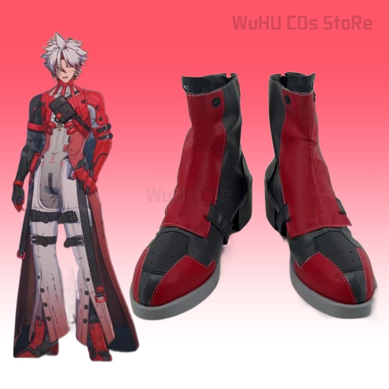 Anime Cosplay To Buy - เกม Wuthering คลื่นรอยแผลเป็นคอสเพลย์รองเท้าใหม่รอยแผลเป็นรองเท้าหนัง Pu รองเท้าผู้หญิงผู้ชายฮาโลวีน Party