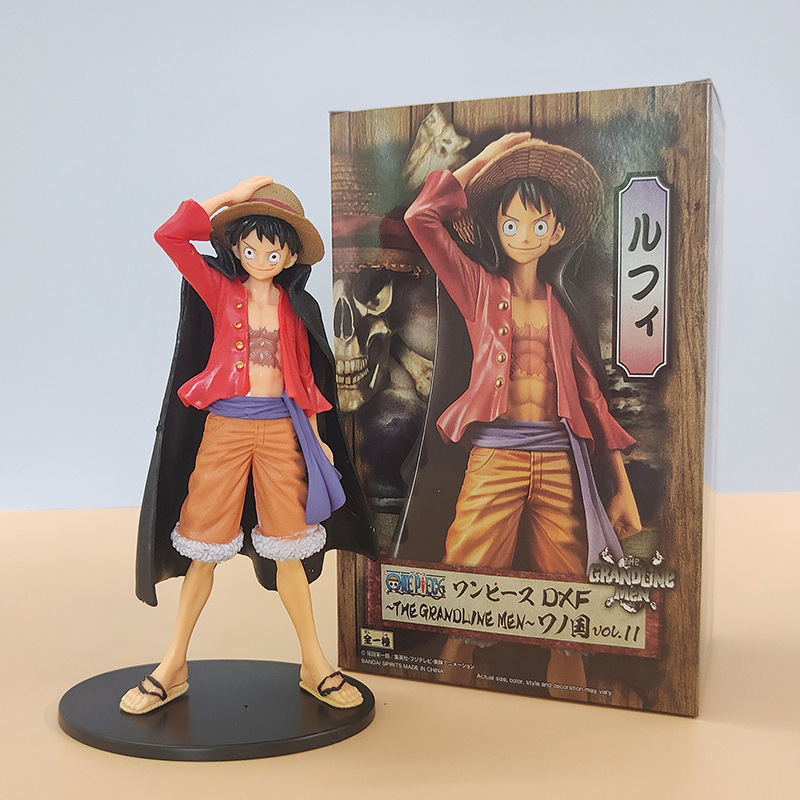 One Piece Straw Hat - ฟิกเกอร์การ์ตูนวันพีซ ลูฟี่ หมวกฟาง ขนาด 17 ซม.