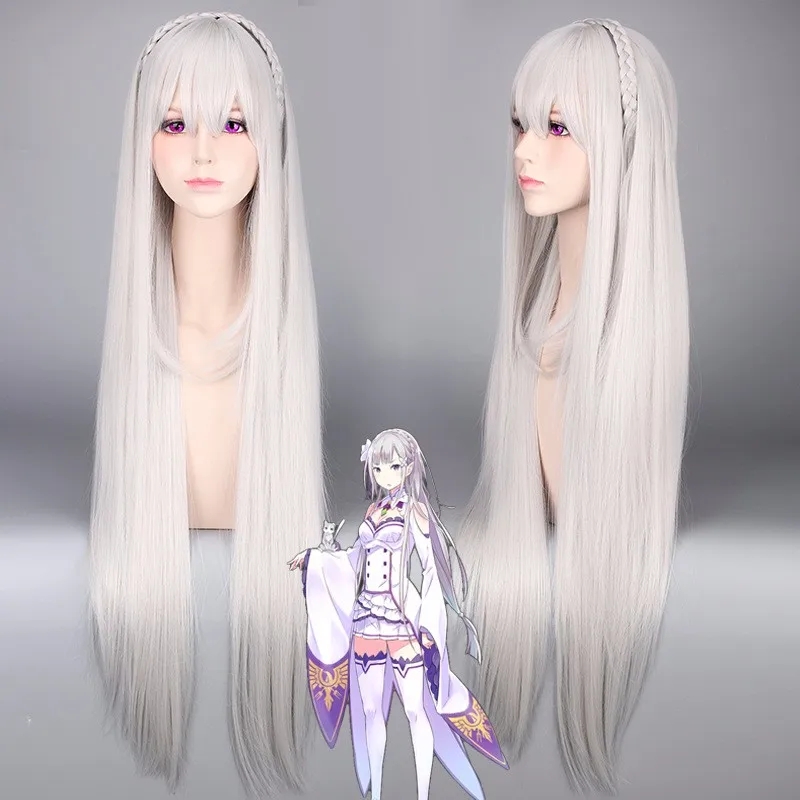 Re Zero Rem Wig - ชีวิตในโลกที่แตกต่างจากศูนย์อีกครั้ง: ZERO Kara hajimeru isekai seikatsu