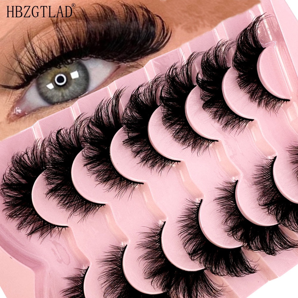 Anime Cosplay Lashes - ใหม่ขนตาแมว 5D Natural False Lashes Fluffy