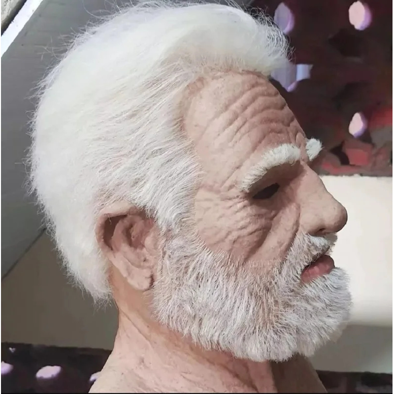 ฮาโลวีนผมขาวคุณปู่ปู่ปาร์ตี้เส - Cosplay Anime White Hair บทวิจารณ์และราคา