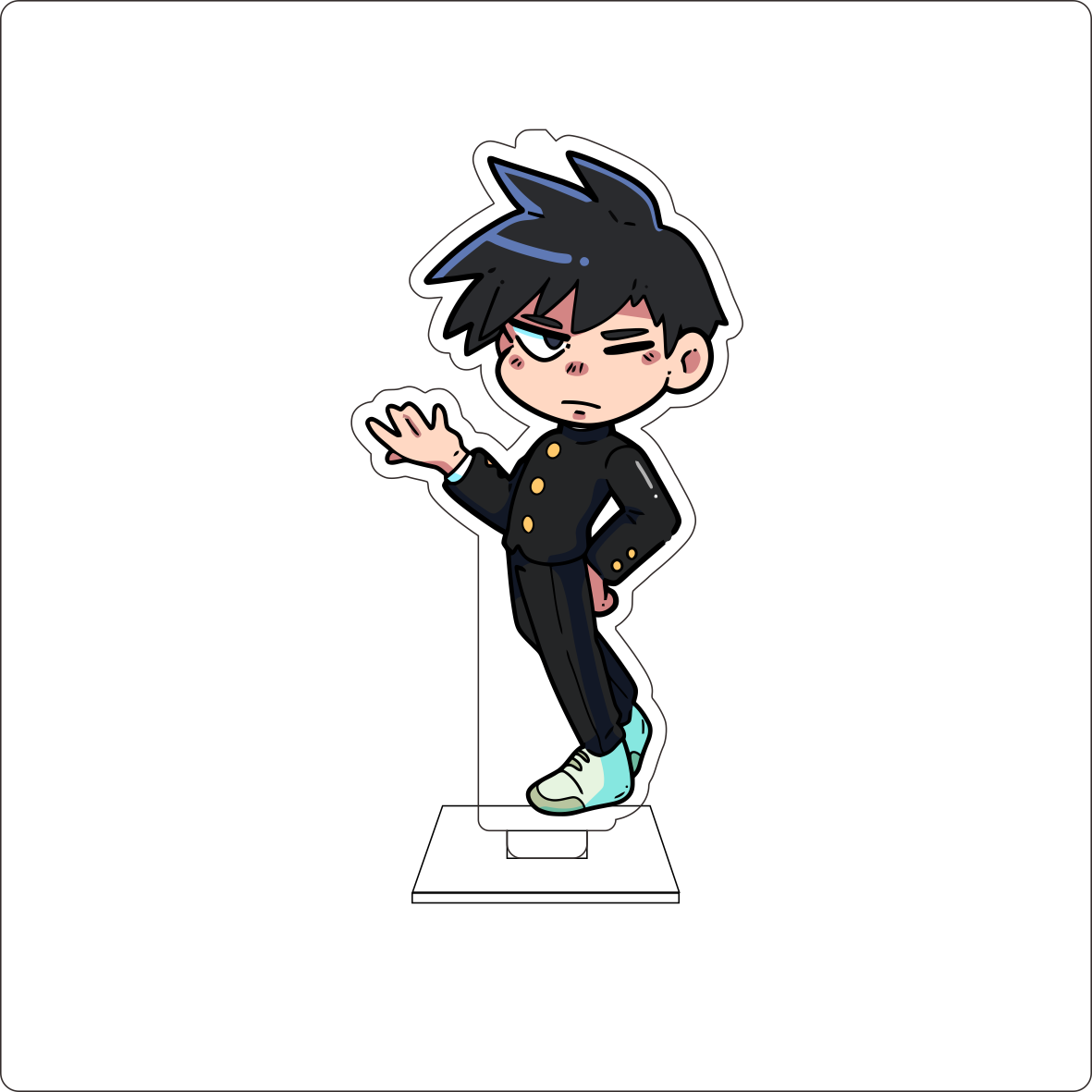 ฟิกเกอร์อะคริลิกน่ารัก 10 ซม.  - Anime Cosplay Japan บทวิจารณ์และราคา