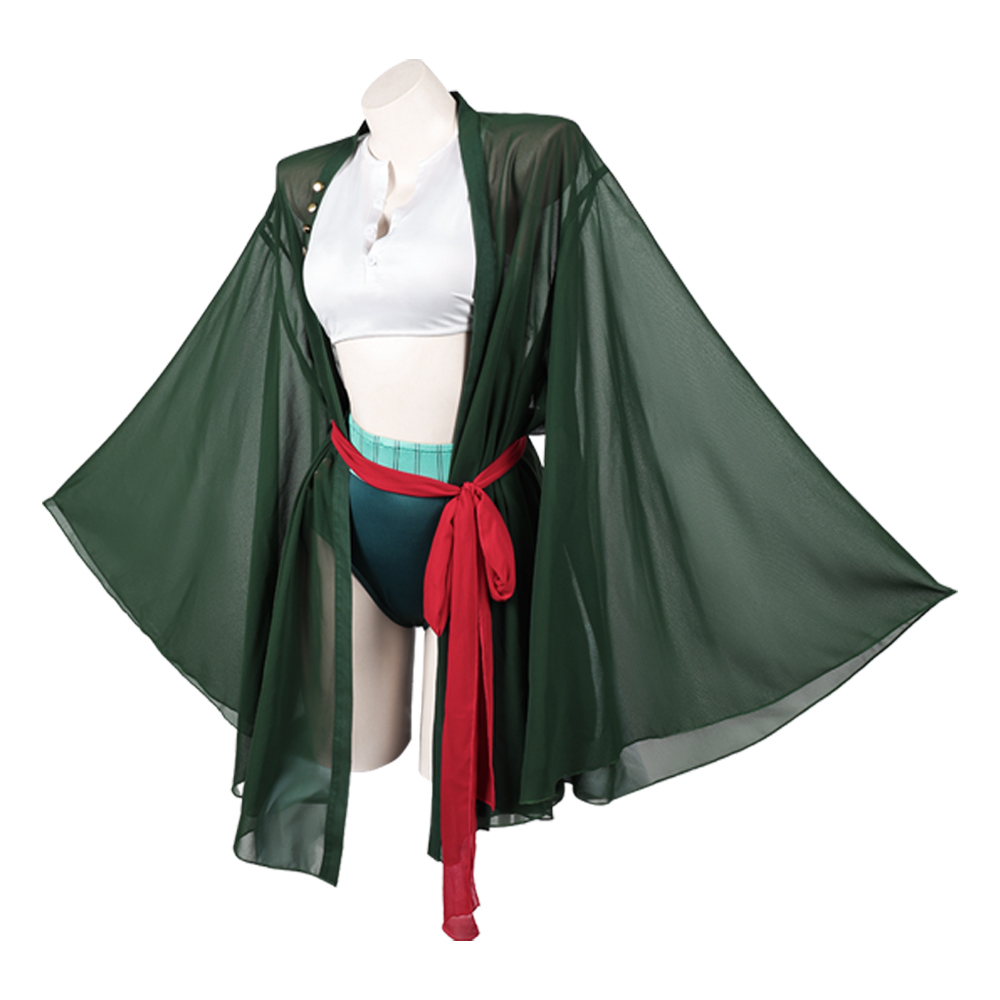 ชุดคอสเพลย์โจรสลัดเลดี้โรโรโนอ - Anime Zoro Cosplay Female บทวิจารณ์และราคา