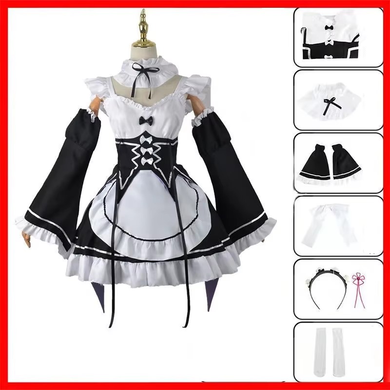 อะนิเมะ Re:Zero Kara Hajimeru  - Re Zero Rem Wig บทวิจารณ์และราคา
