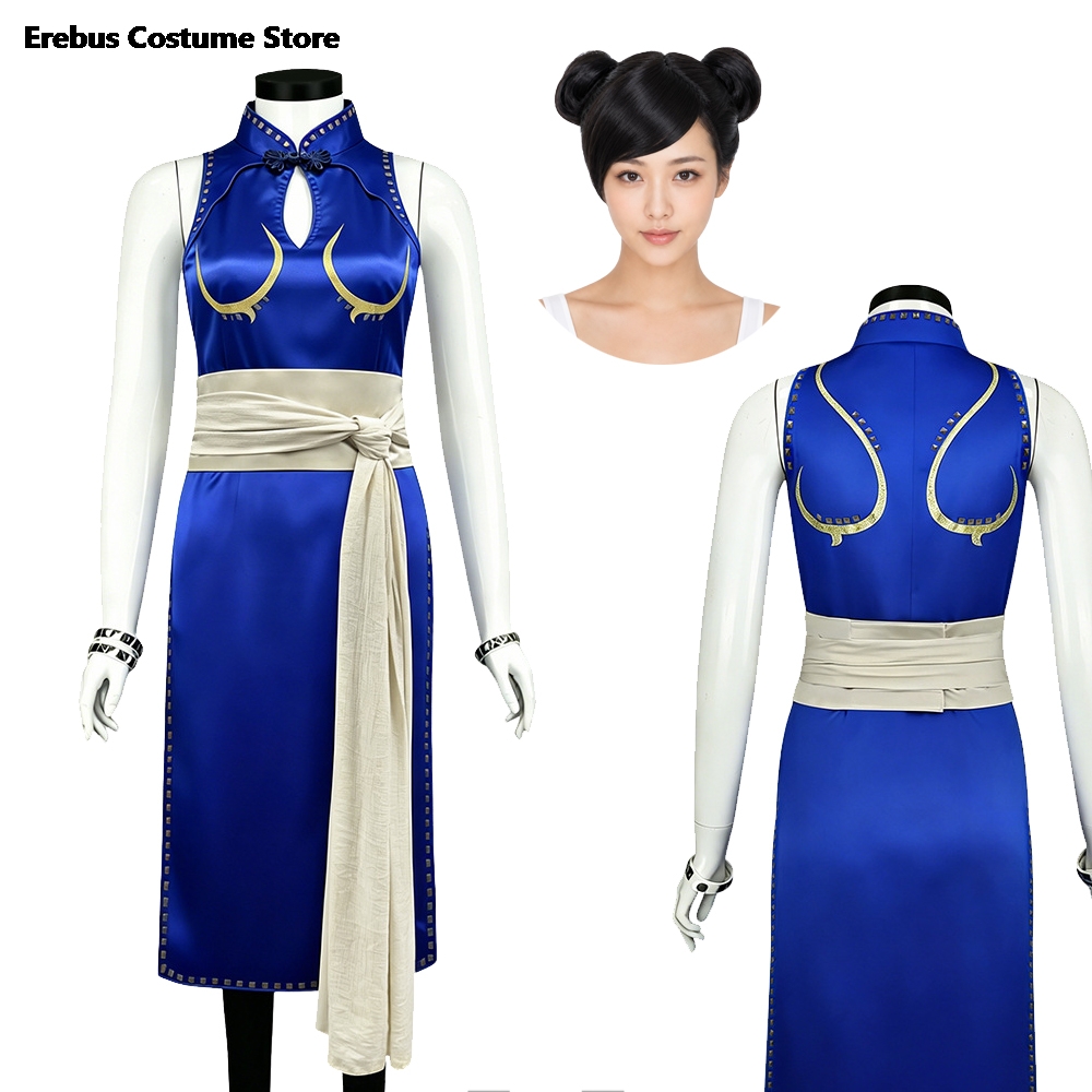ชุดคอสเพลย์ชุนลี่สำหรับผู้ใหญ่ - Live Action Anime Cosplay บทวิจารณ์และราคา