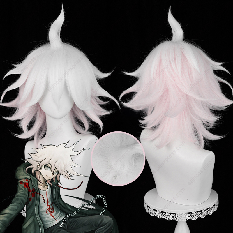 อะนิเมะ Nagito Komaeda คอสเพลย - Cosplay Anime White Hair บทวิจารณ์และราคา