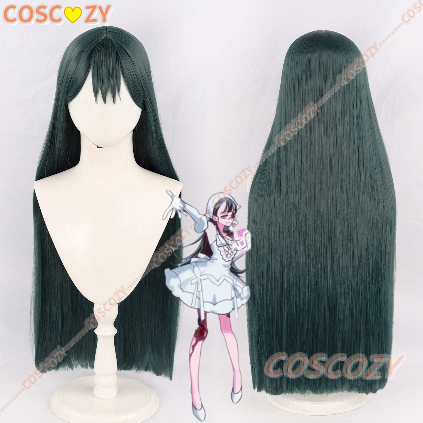 วิกคอสเพลย์ซอมบี้สเตจซัวสำหรับ - Anime Cosplay Long Hair บทวิจารณ์และราคา