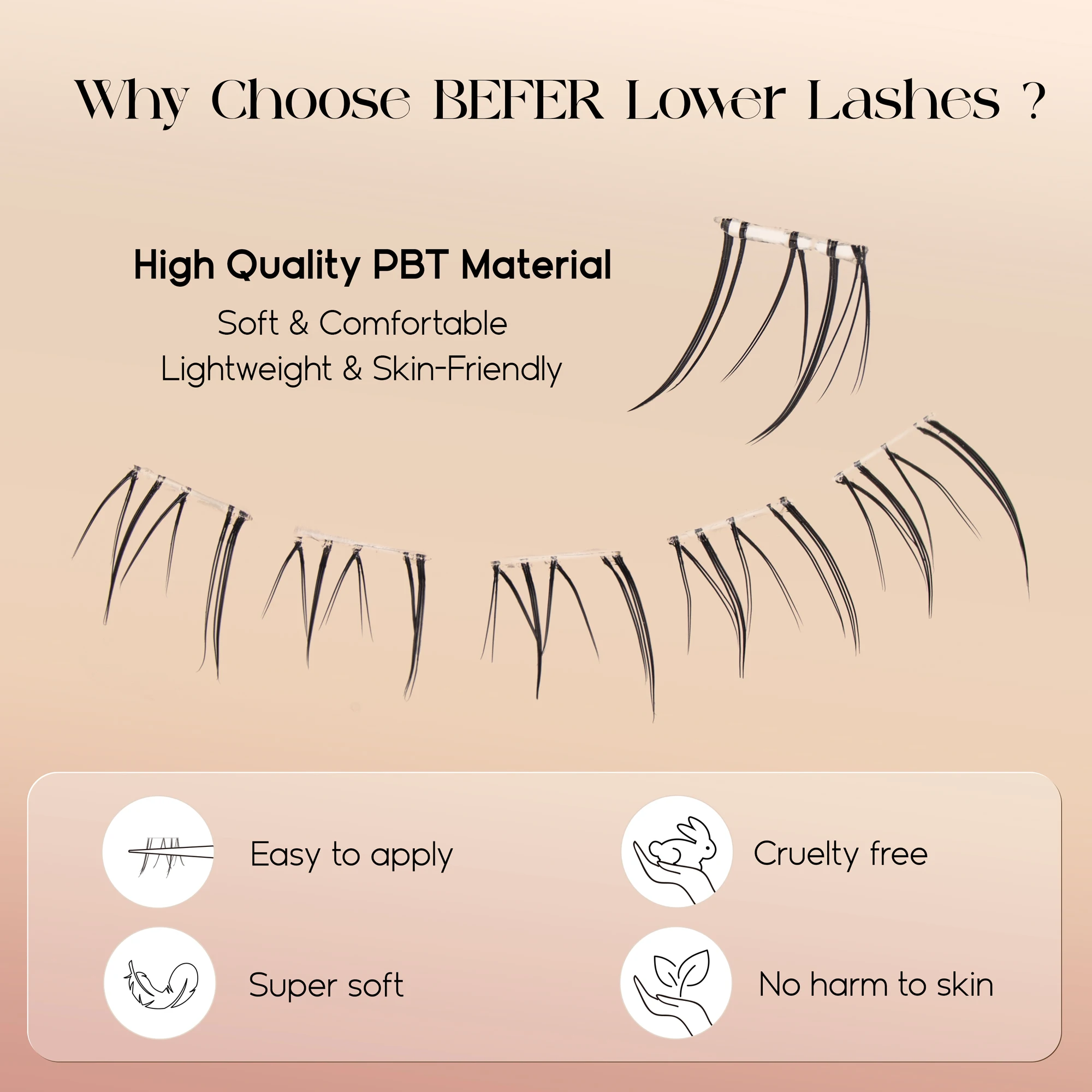 ขนตาล่างแบบไม่ต้องใช้กาว ดูเป็ - Anime Cosplay Lashes บทวิจารณ์และราคา