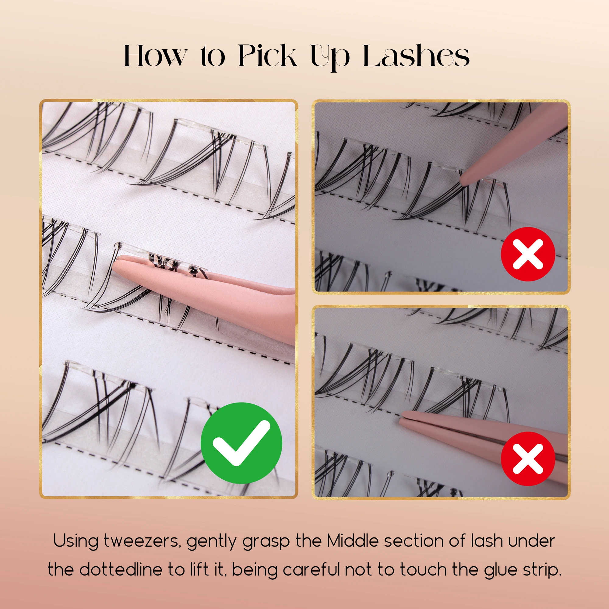 ขนตาล่างแบบไม่ต้องใช้กาว ดูเป็ - Anime Cosplay Lashes บทวิจารณ์และราคา