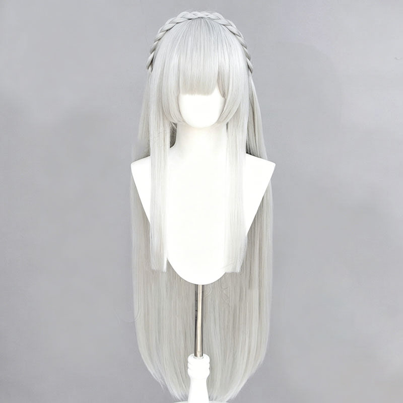 อะนิเมะ Re: ซีโร่ เอมิเลียคอสเ - Cosplay Anime White Hair บทวิจารณ์และราคา