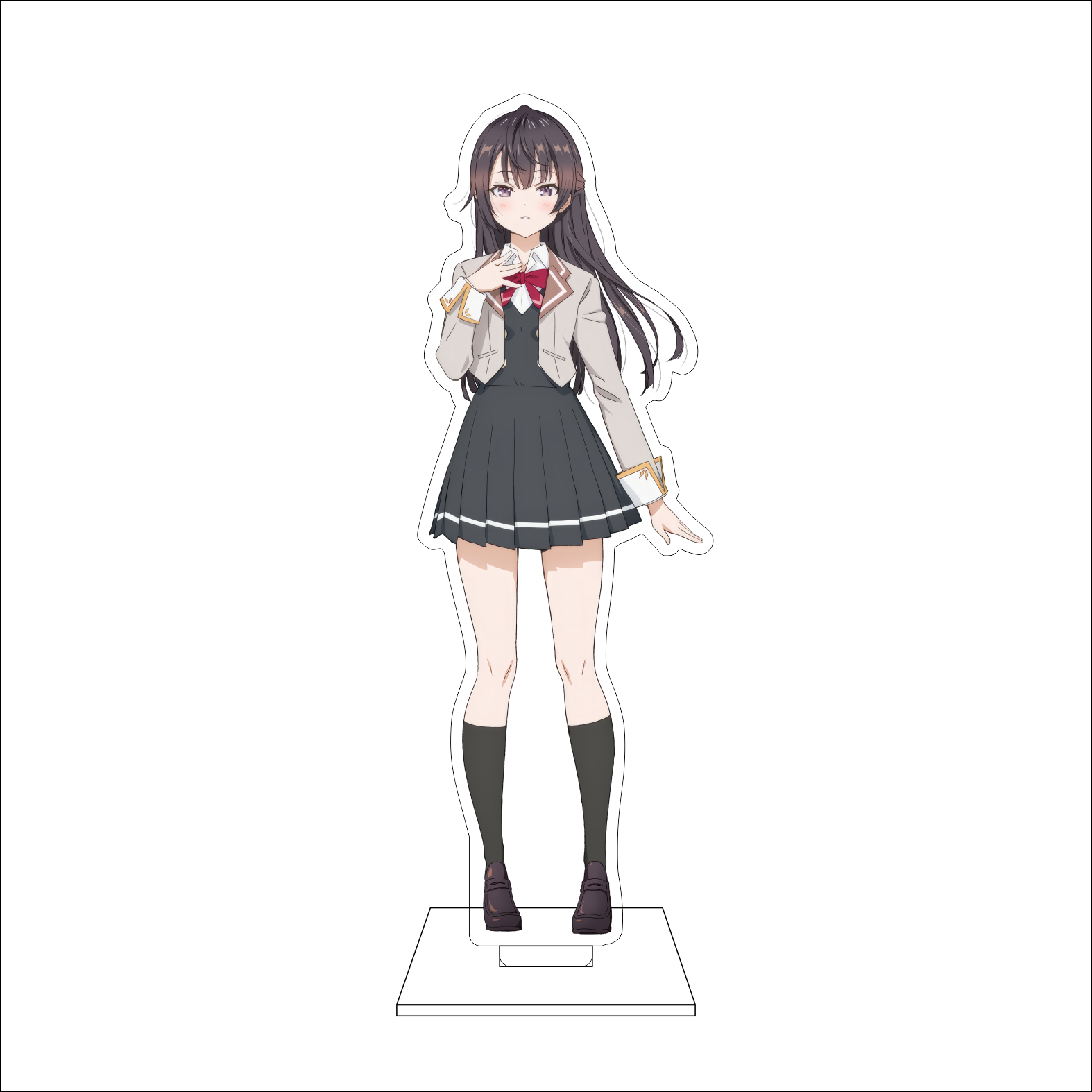 ฟิกเกอร์อะคริลิกอะนิเมะ อลิยา  - Anime Cosplay Alya บทวิจารณ์และราคา