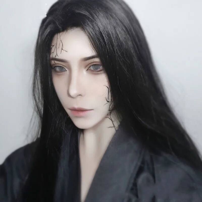 ชุดคอสเพลย์อนิเมะชาย ฮันฟู ผมย - Anime Cosplay Long Hair บทวิจารณ์และราคา