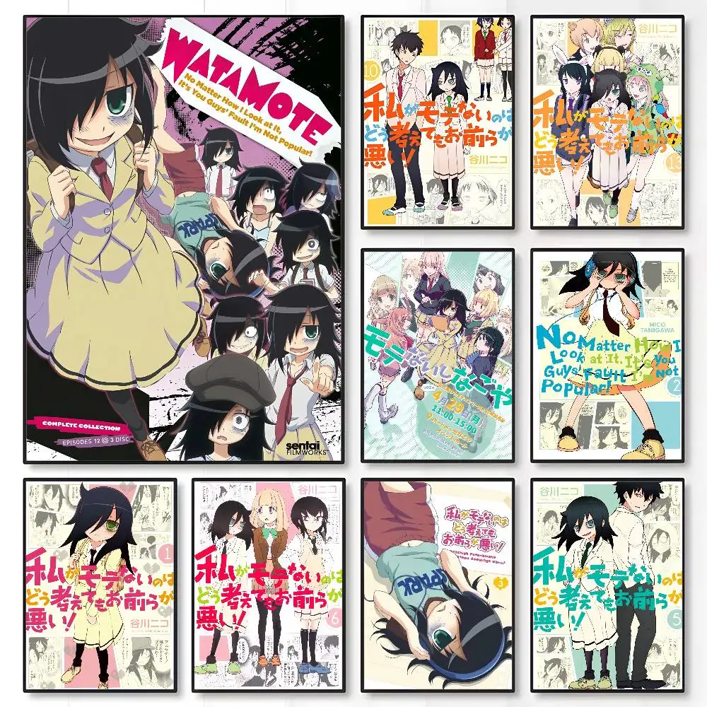 อะนิเมะ W-Watamote Kuroki Tomo - Anime Cosplay Wallpaper บทวิจารณ์และราคา