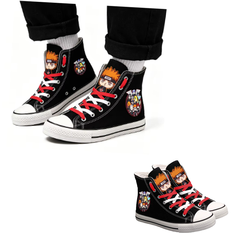 รองเท้าผ้าใบหุ้มข้อ Naruto Uzu - Anime Cosplay Girl Ideas บทวิจารณ์และราคา