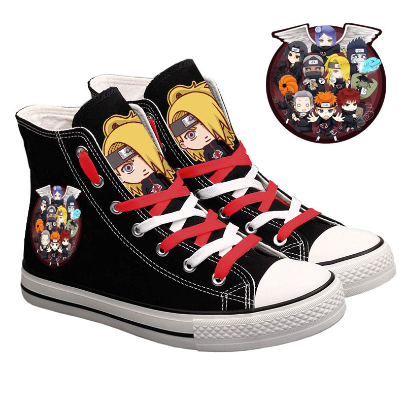 รองเท้าผ้าใบหุ้มข้อ Naruto Uzu - Anime Cosplay Girl Ideas บทวิจารณ์และราคา