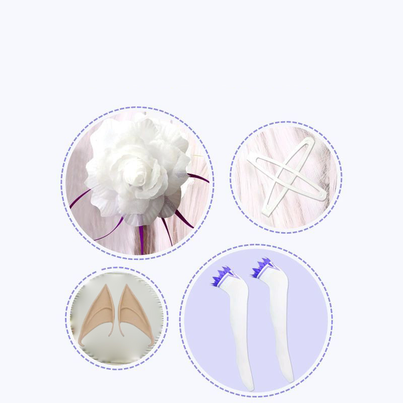 ชุดคอสเพลย์เอมิเลีย รีไลฟ์ในโล - Anime Cosplay Re Zero บทวิจารณ์และราคา