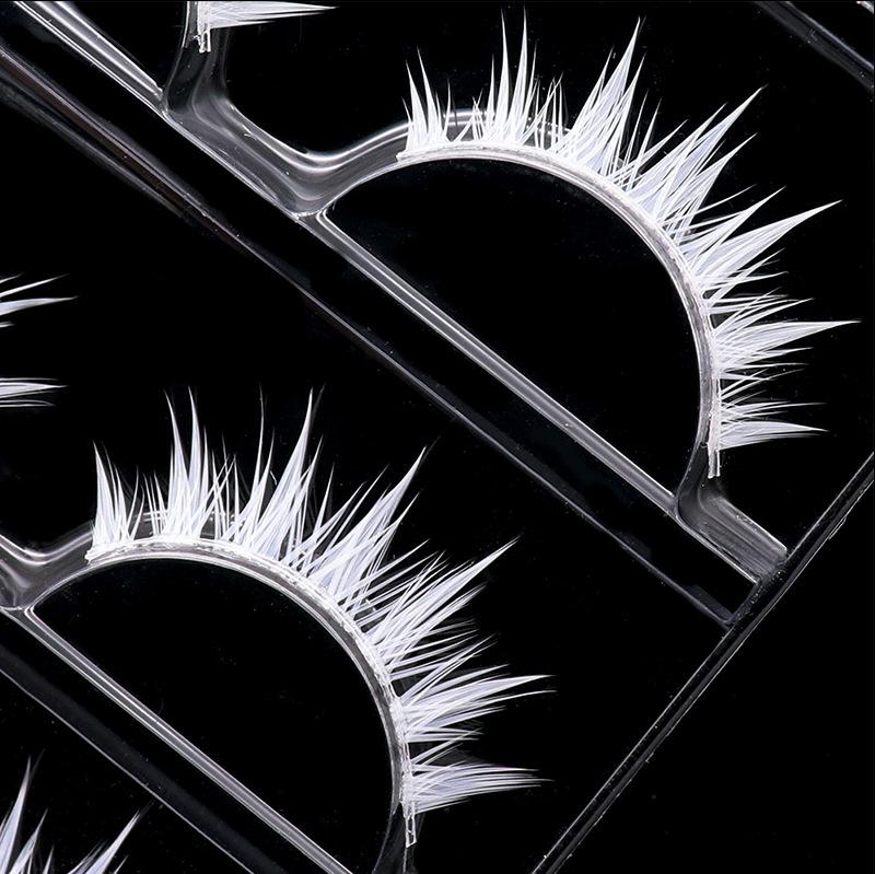 ขนตาปลอมสีขาวคอสเพลย์ตัวละครอะ - Anime Cosplay Lashes บทวิจารณ์และราคา