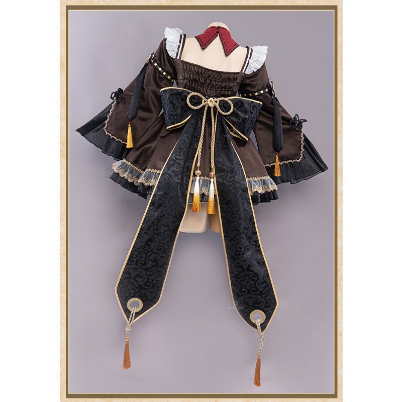 เกม Genshin Impact Hu Tao แม่บ - Anime Cosplay Maid บทวิจารณ์และราคา