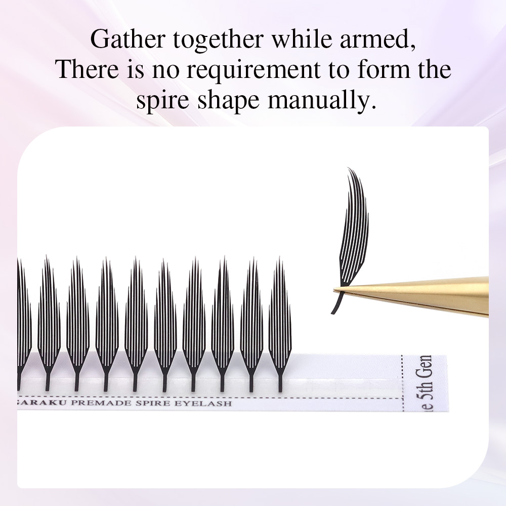NAGARAKU Premade Spire Eyelash - Anime Cosplay Lashes บทวิจารณ์และราคา