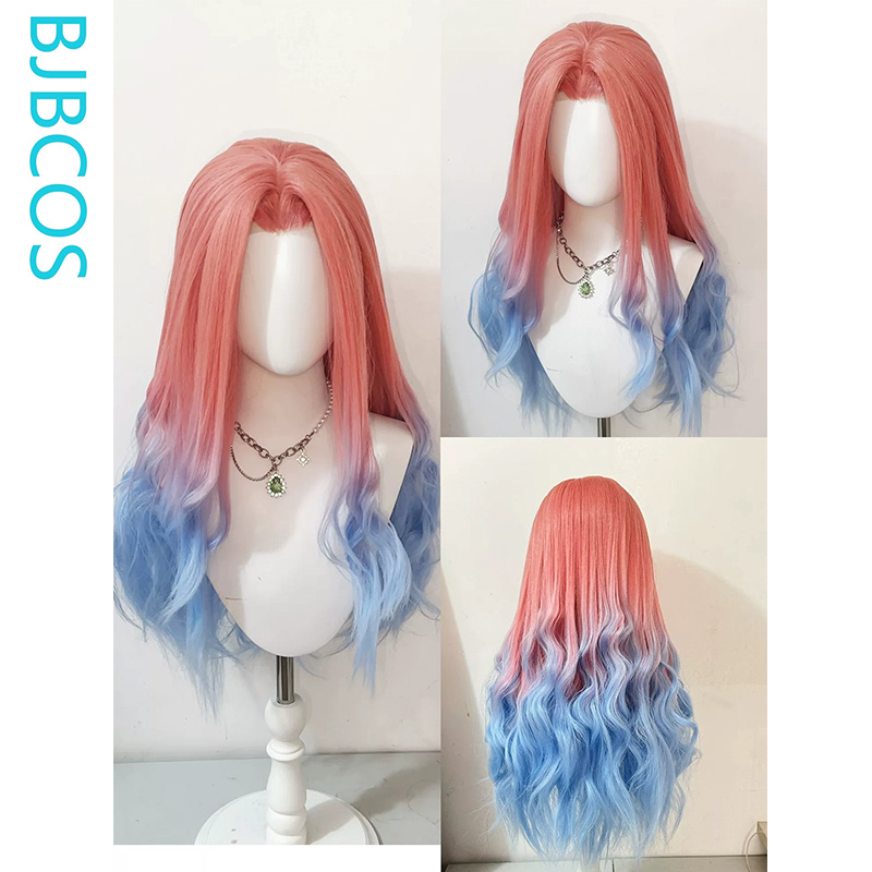 วิกผมที่จัดทรงแล้ว ‌ วิกคอสเพล - Anime Cosplay Long Hair บทวิจารณ์และราคา