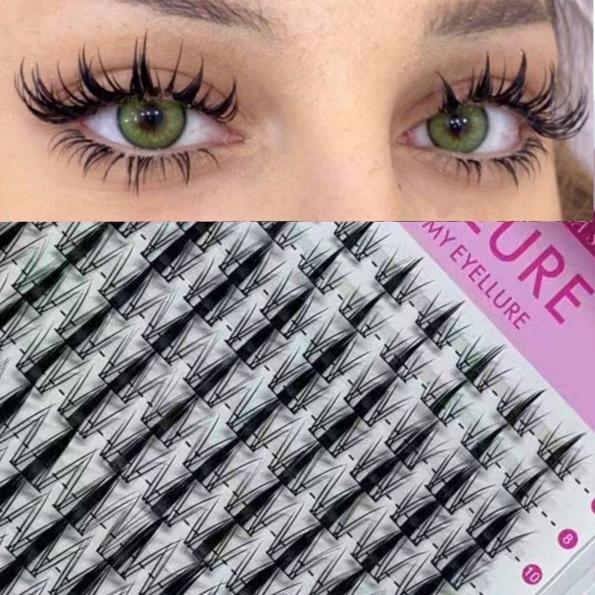 ชุดต่อขนตาปลอม WINKLURE Manga  - Anime Cosplay Lashes บทวิจารณ์และราคา