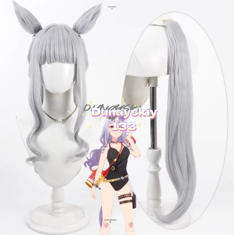 วิกผมคอสเพลย์สีขาวทอง 4 แบบ สำ - Cosplay Anime White Hair บทวิจารณ์และราคา