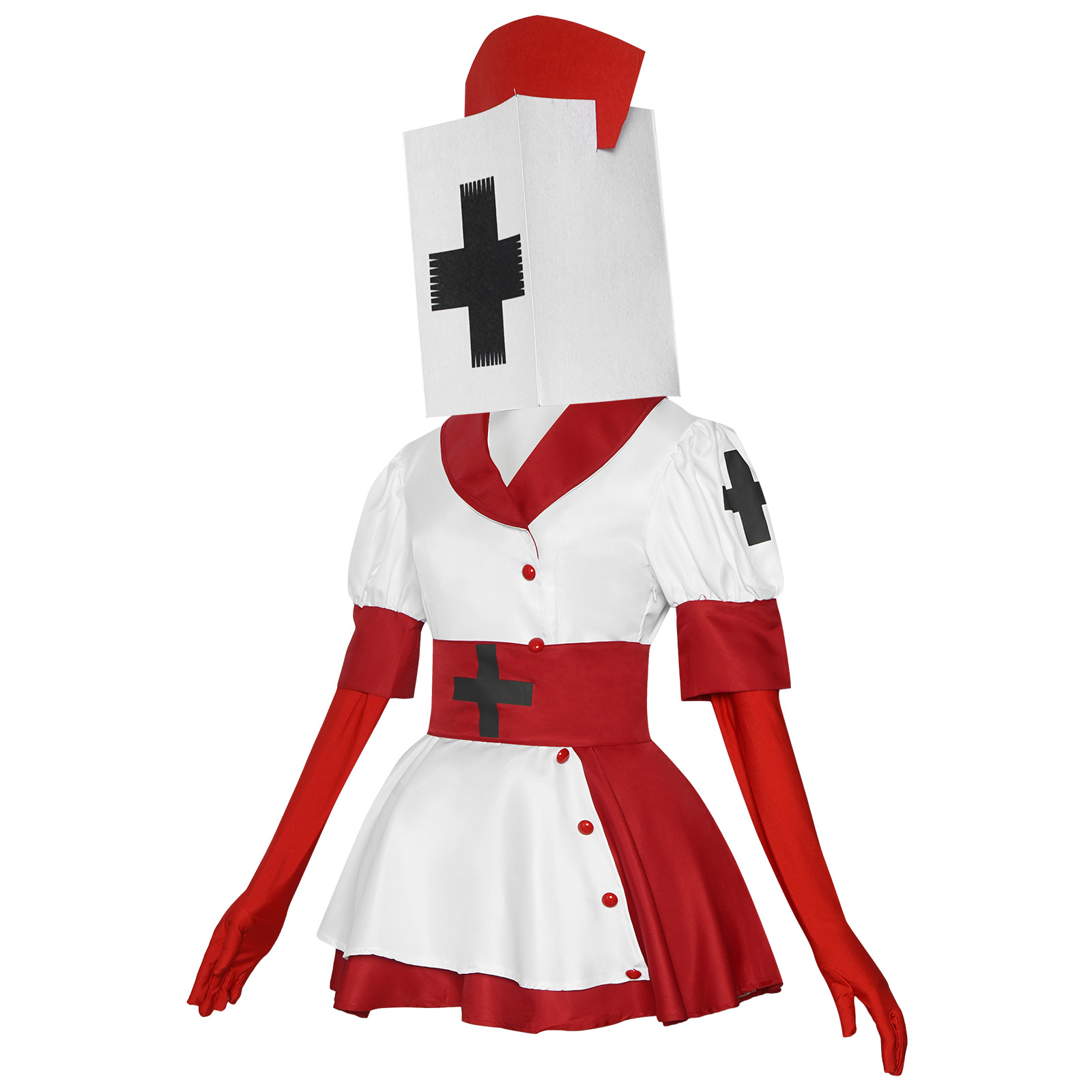 ชุดคอสเพลย์พยาบาลรีปเปอร์จากเก - Anime Cosplay Nurse บทวิจารณ์และราคา
