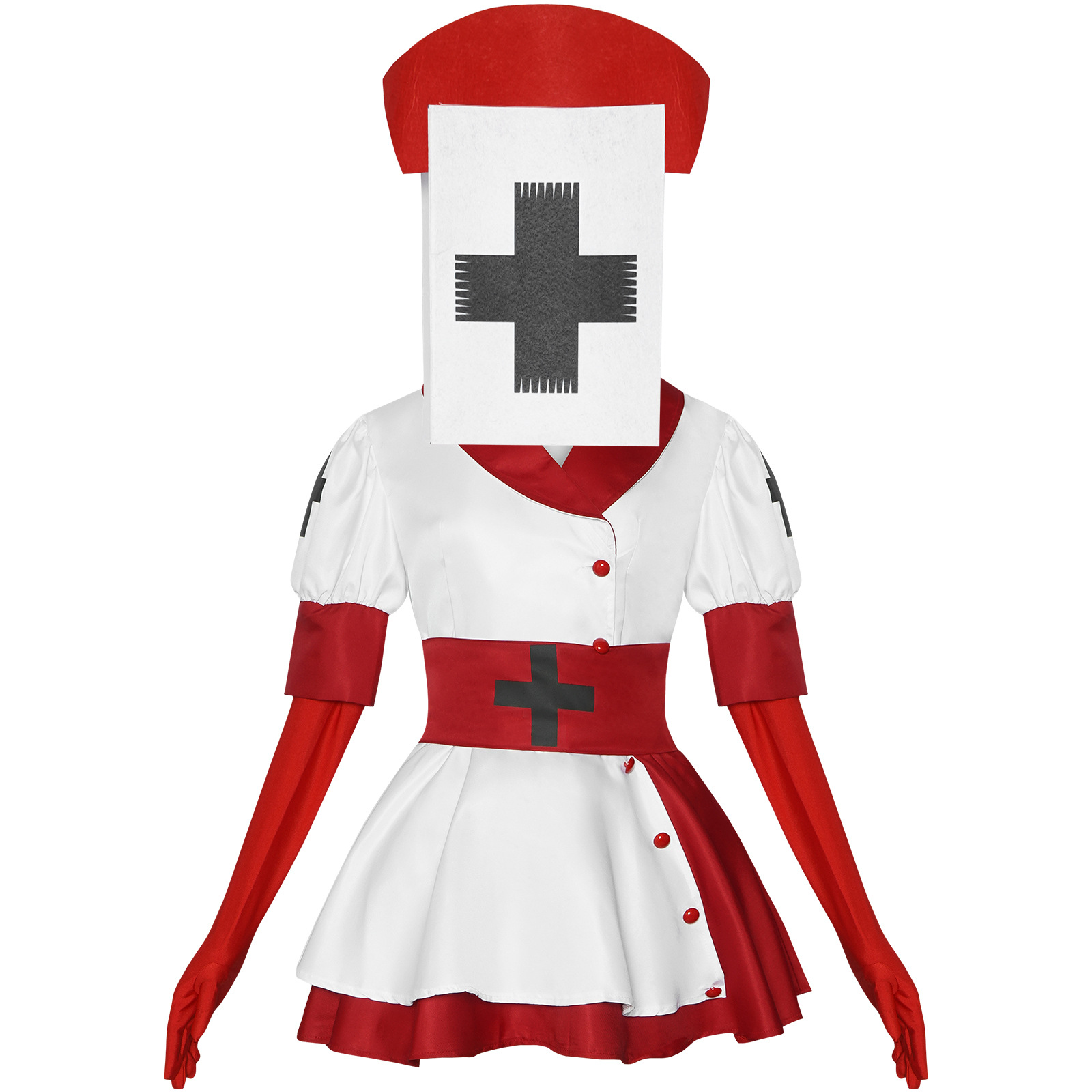 ชุดคอสเพลย์พยาบาลรีปเปอร์จากเก - Anime Cosplay Nurse บทวิจารณ์และราคา