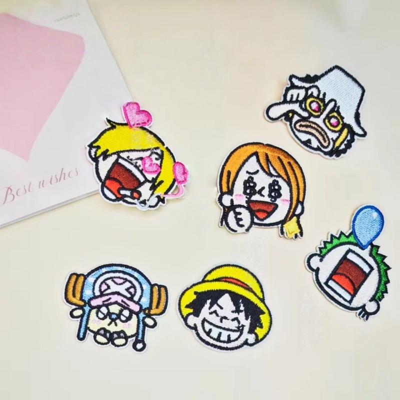 แพทช์ผ้าลายการ์ตูนอนิเมะวันพีซ - One Piece Straw Hat บทวิจารณ์และราคา