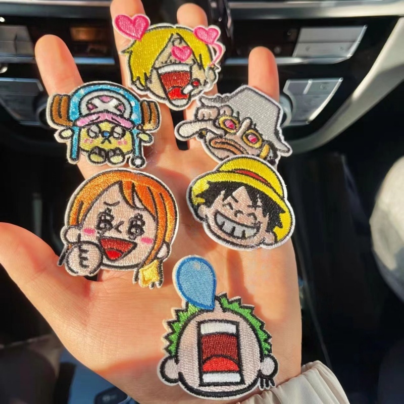 แพทช์ผ้าลายการ์ตูนอนิเมะวันพีซ - One Piece Straw Hat บทวิจารณ์และราคา