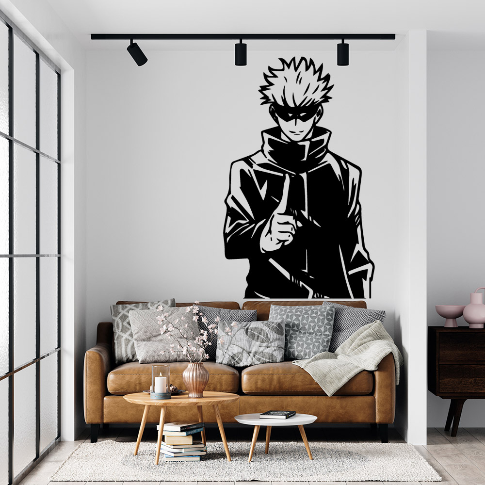 สติกเกอร์ติดผนังลายการ์ตูนแบบถ - Anime Cosplay Wallpaper บทวิจารณ์และราคา