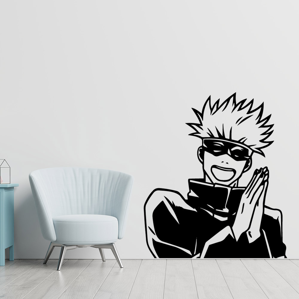 สติกเกอร์ติดผนังลายการ์ตูนแบบถ - Anime Cosplay Wallpaper บทวิจารณ์และราคา