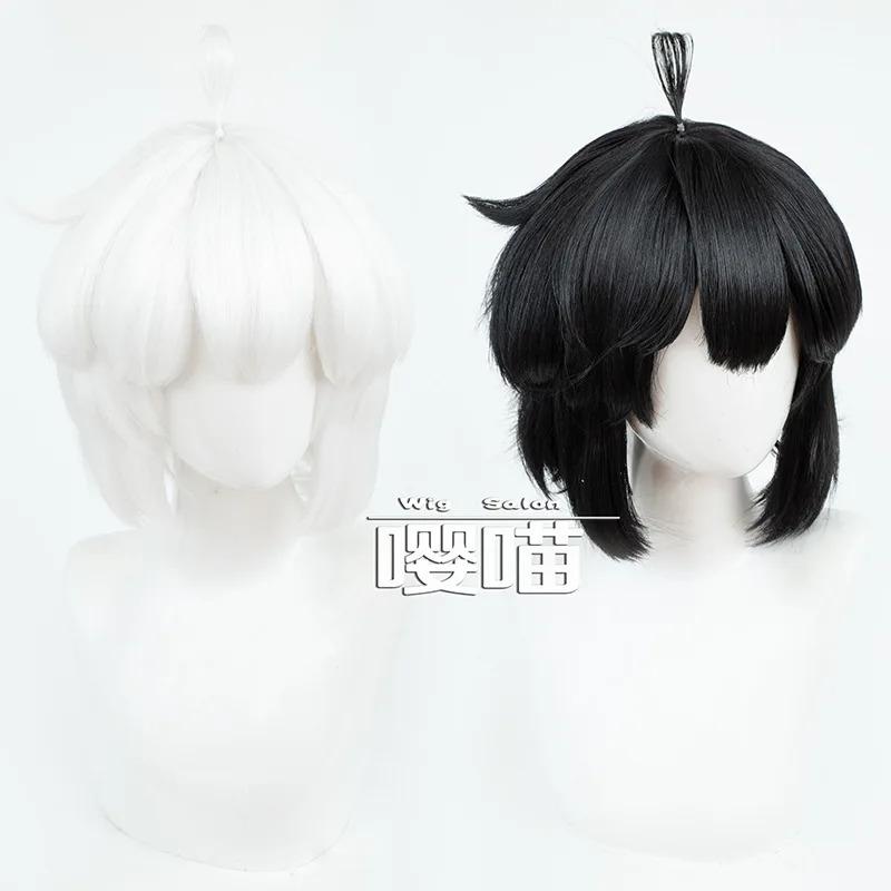 วิกผมคอสเพลย์ CyLuo Xiaohei He - Cosplay Anime White Hair บทวิจารณ์และราคา