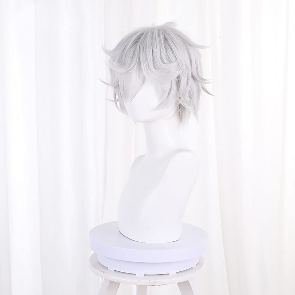 Gabimaru วิกคอสเพลย์อนิเมะ jig - Cosplay Anime White Hair บทวิจารณ์และราคา