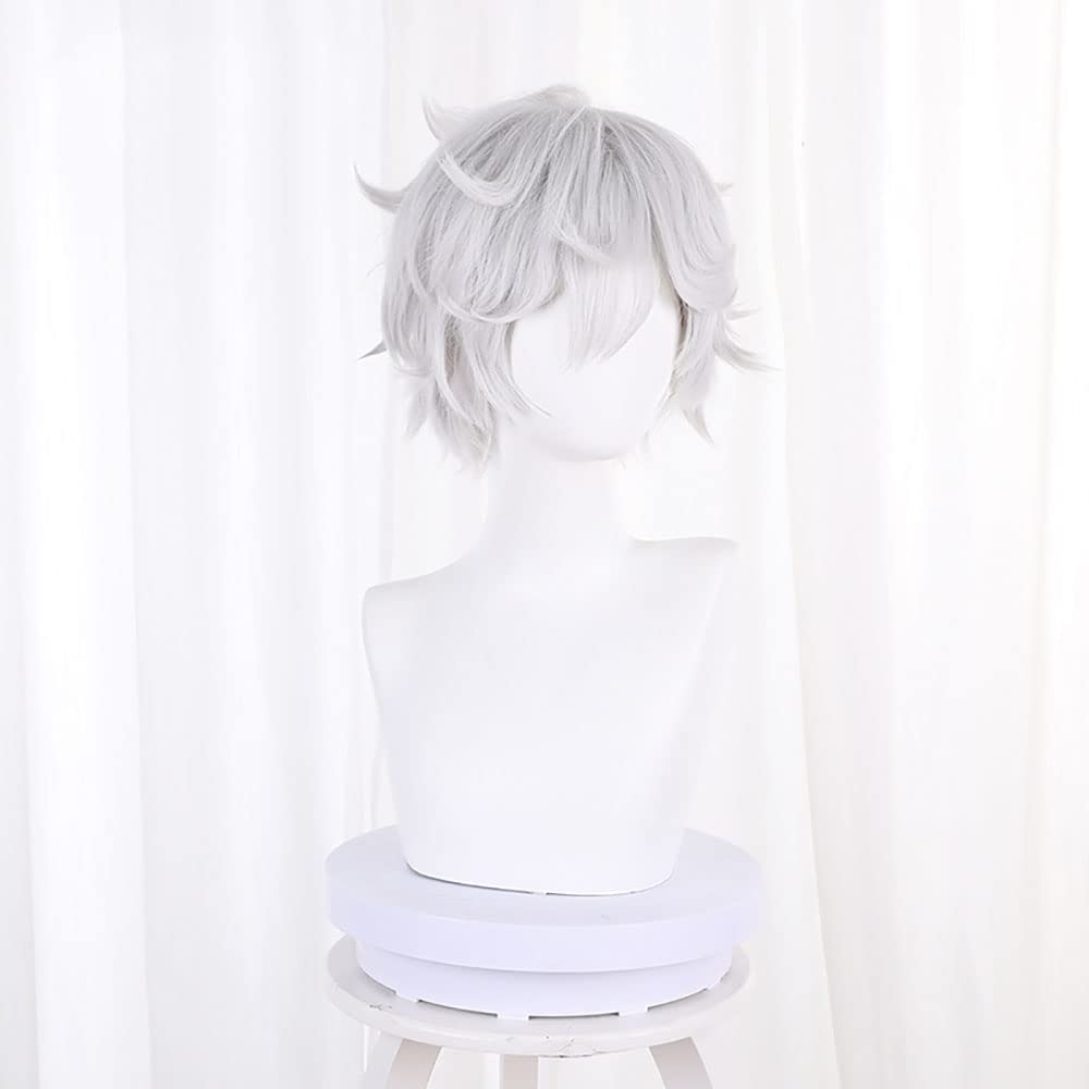 Gabimaru วิกคอสเพลย์อนิเมะ jig - Cosplay Anime White Hair บทวิจารณ์และราคา