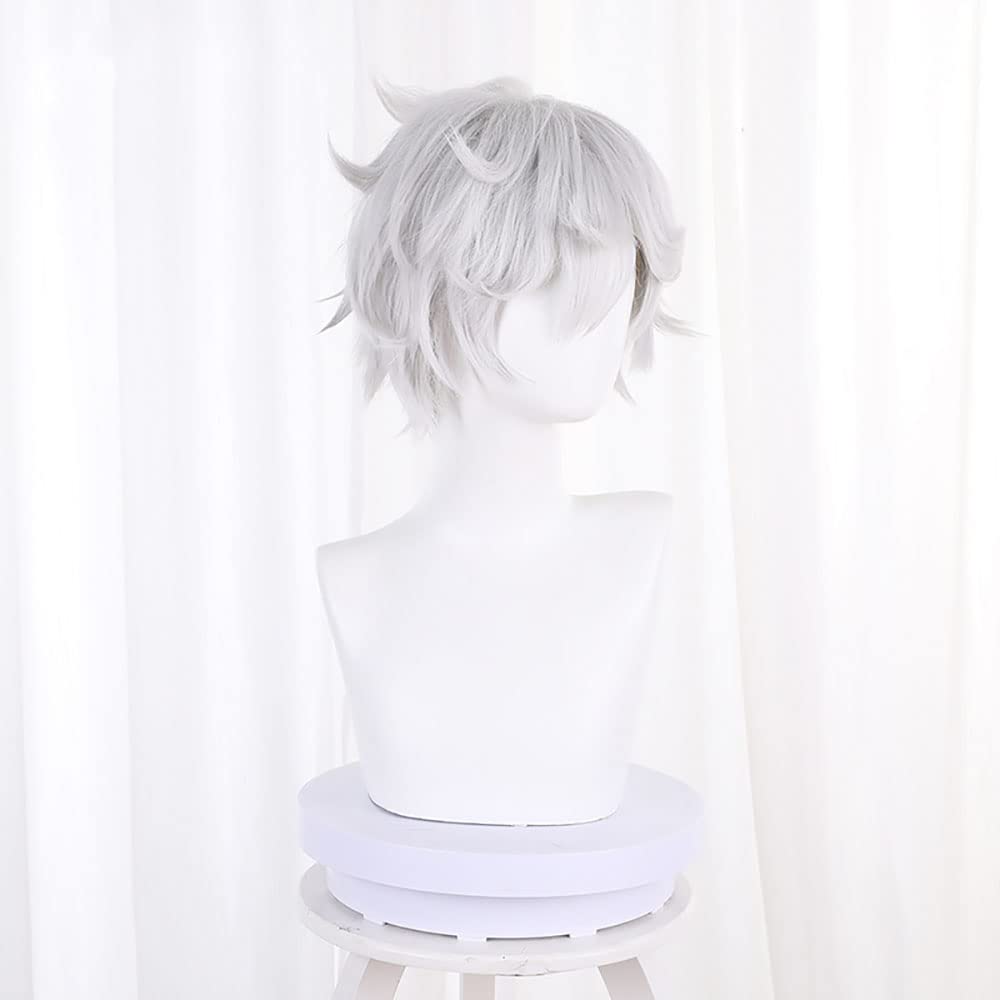 Gabimaru วิกคอสเพลย์อนิเมะ jig - Cosplay Anime White Hair บทวิจารณ์และราคา