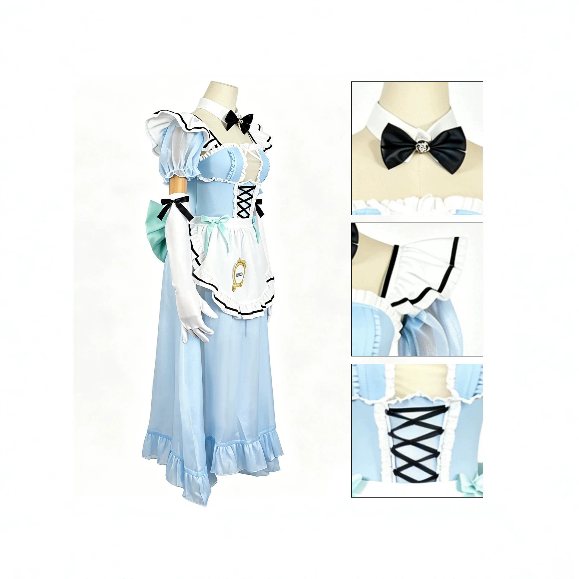 WHH อะนิเมะเกม NIKKE Pilgrim ค - Anime Cosplay Maid บทวิจารณ์และราคา
