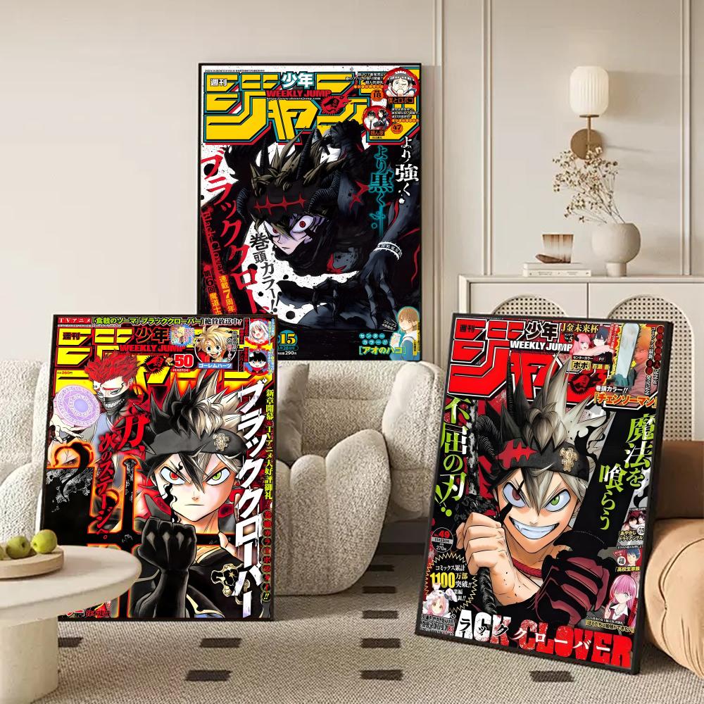 บี-แบล็คโคลเวอร์อะนิเมะโปสเตอร - Anime Cosplay Wallpaper บทวิจารณ์และราคา