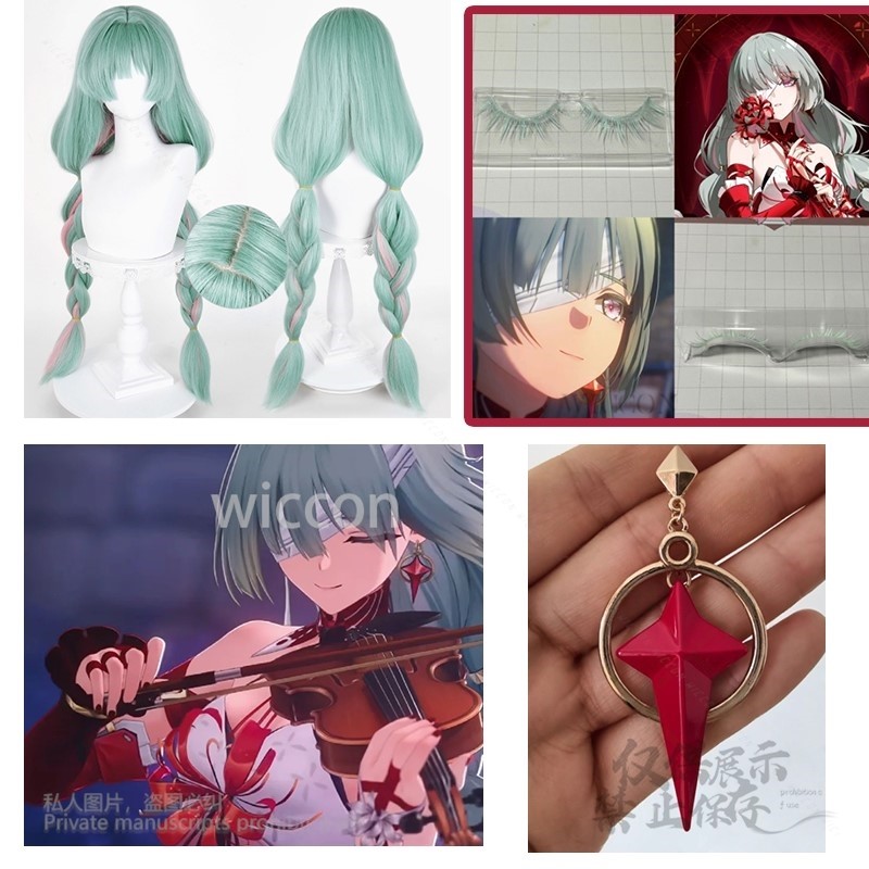 อะนิเมะฟรอลอวาคอสเพลย์วิกผมสีเ - Anime Cosplay Party บทวิจารณ์และราคา