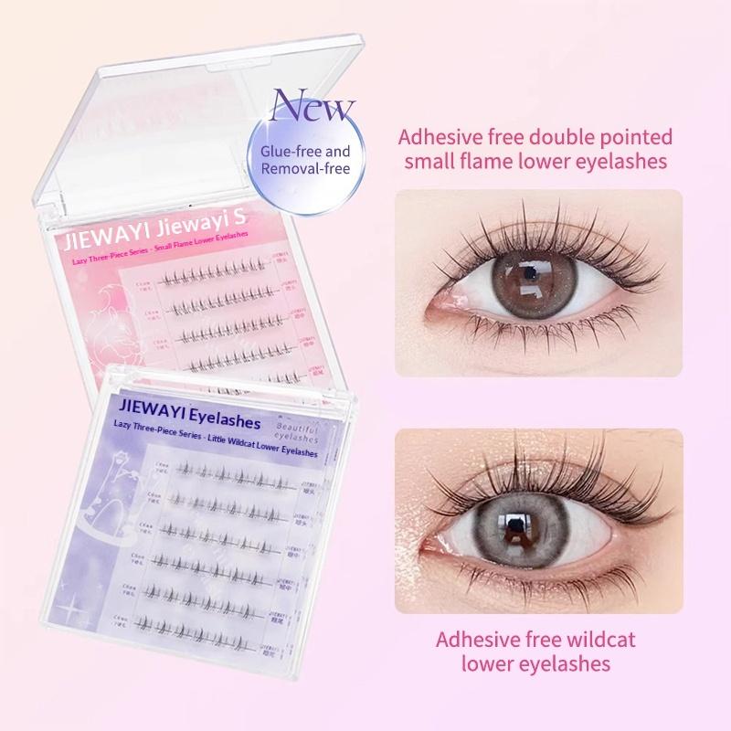 ขนตาปลอมแบบแบ่งส่วน 6 แถว สไตล - Anime Cosplay Lashes บทวิจารณ์และราคา