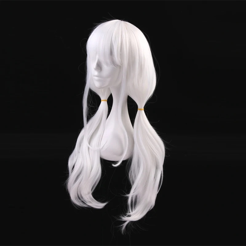 คอสเพลย์ danganronpa Angie yon - Cosplay Anime White Hair บทวิจารณ์และราคา