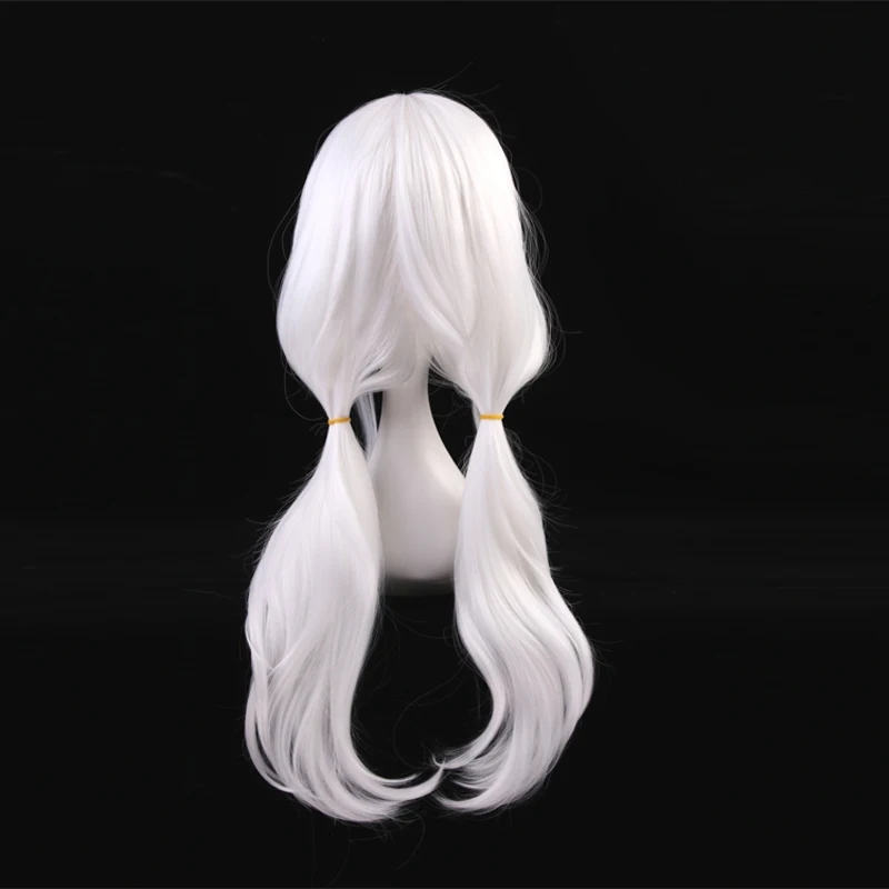คอสเพลย์ danganronpa Angie yon - Cosplay Anime White Hair บทวิจารณ์และราคา