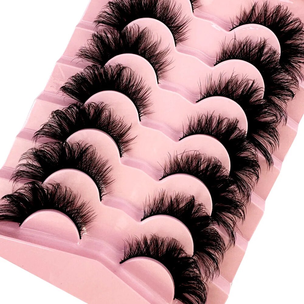 ใหม่ขนตาแมว 5D Natural False L - Anime Cosplay Lashes บทวิจารณ์และราคา