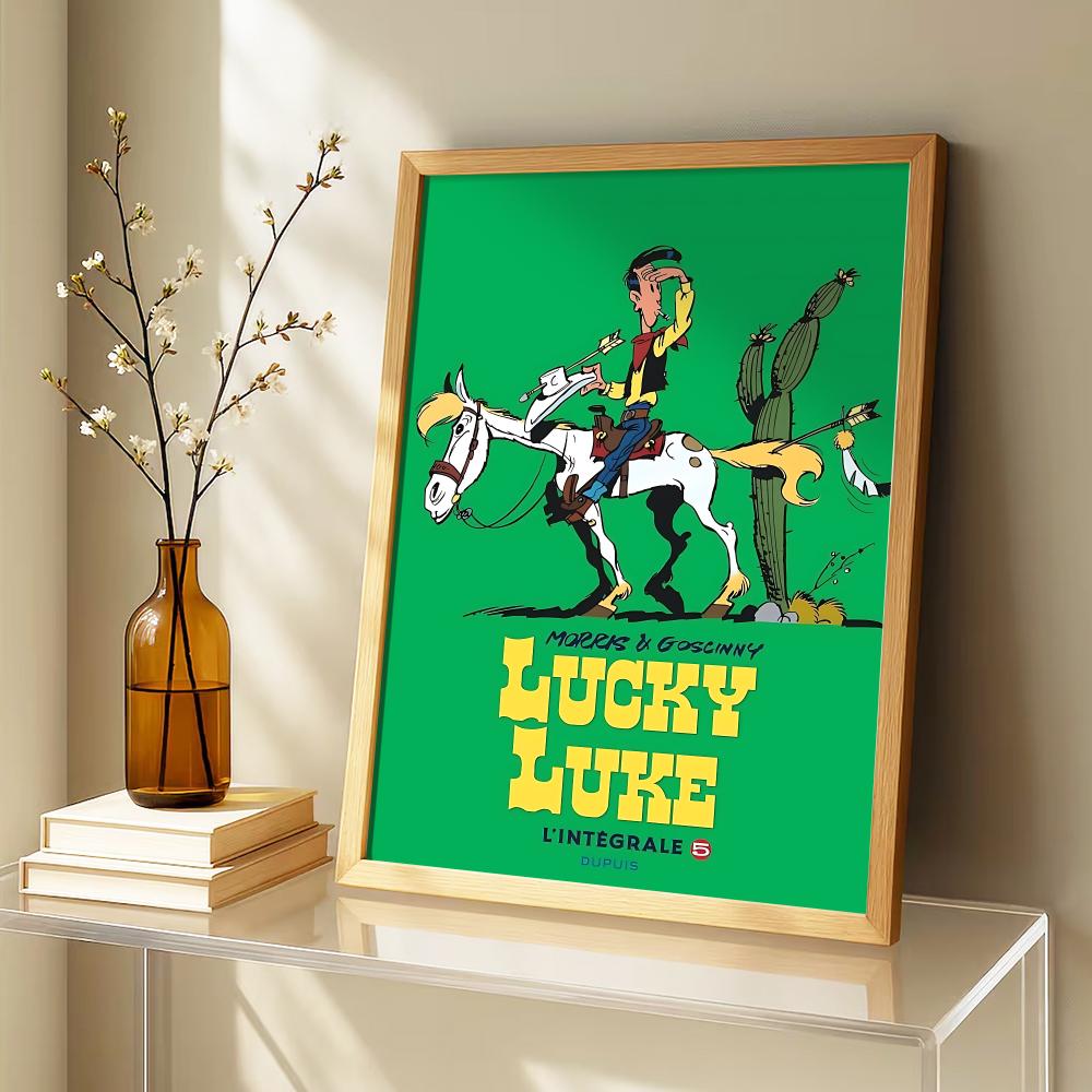 โปสเตอร์อนิเมะ L-lucky Luke แบ - Anime Cosplay Wallpaper บทวิจารณ์และราคา