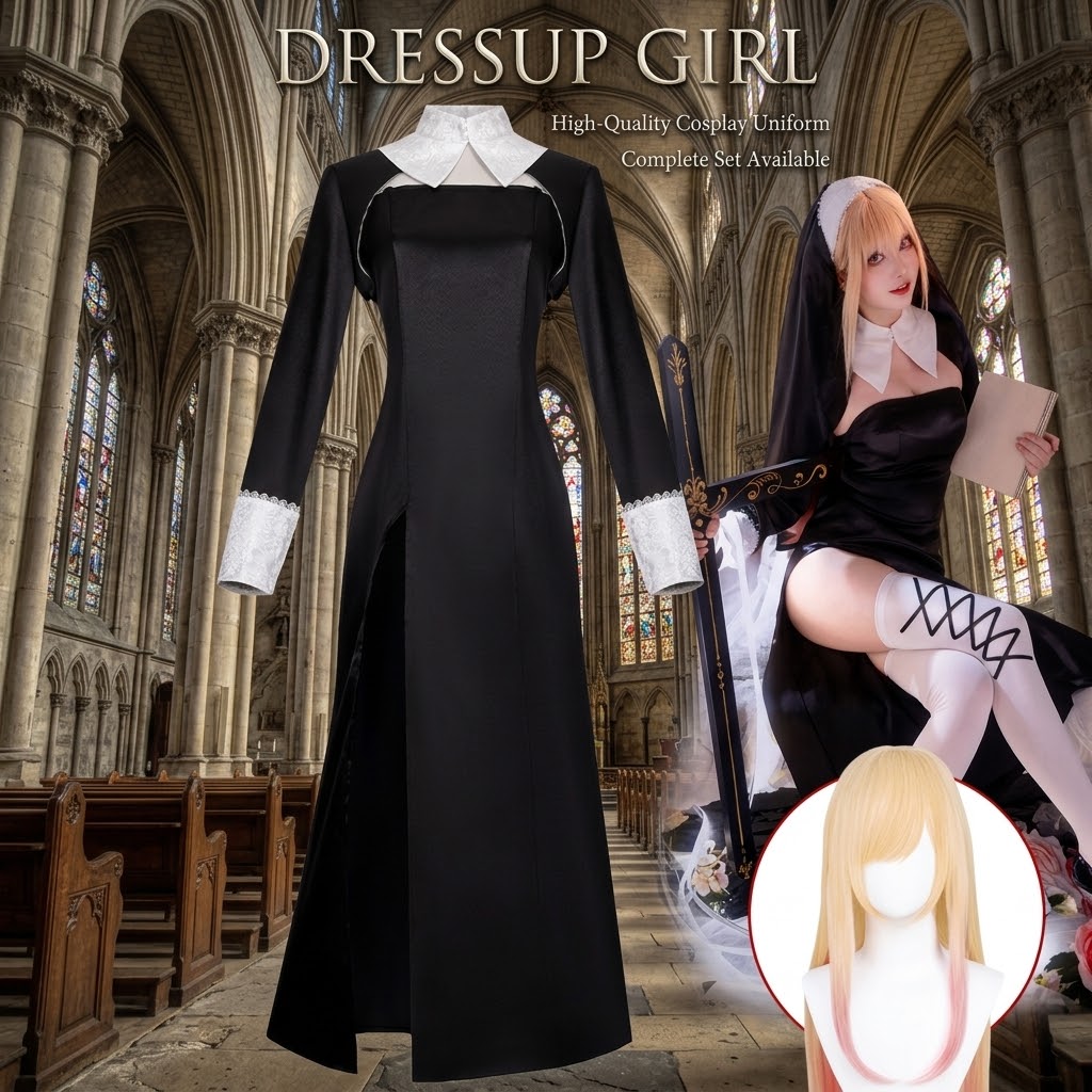 ชุดคอสเพลย์ตัวละครมาริน คิตากา - Anime Cosplay Girl Name บทวิจารณ์และราคา