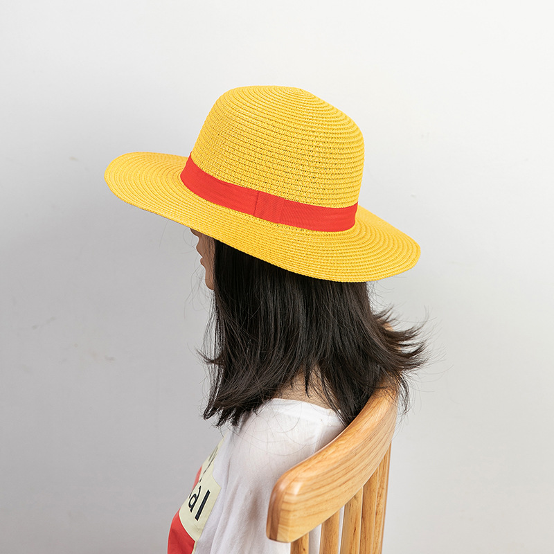 หมวกฟางใหม่ขนาด 31 ซม./35 ซม.  - One Piece Straw Hat บทวิจารณ์และราคา