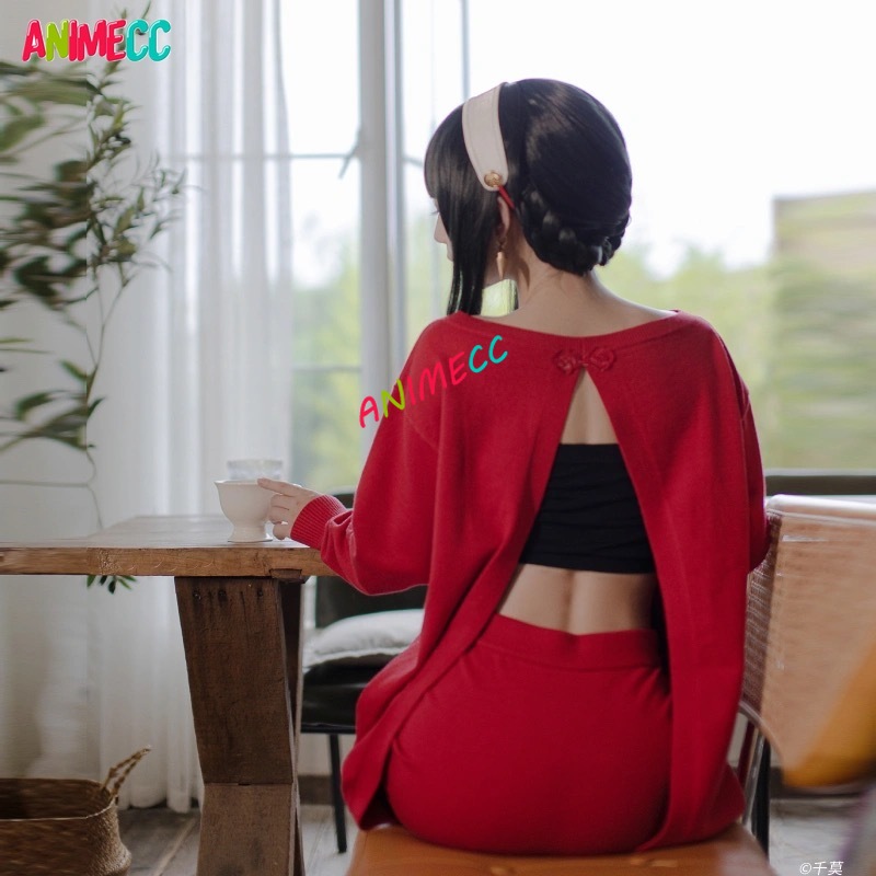 ANIMECC ในสต็อก Yor Forger คอส - Anime Cosplay Youtube บทวิจารณ์และราคา
